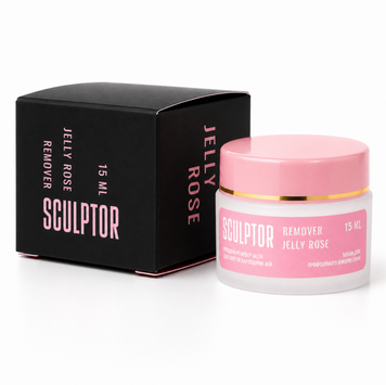 SCULPTOR Ремувер желе JELLY ROSE 15ml &mdash; фото 1