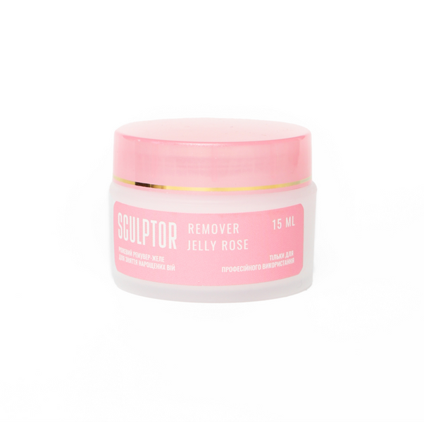 SCULPTOR Ремувер желе JELLY ROSE 15ml &mdash; фото 3