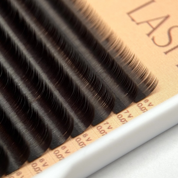 Ресницы 0,07 Brunette Espresso Volume lashes Mix 20 линий &mdash; фото 2