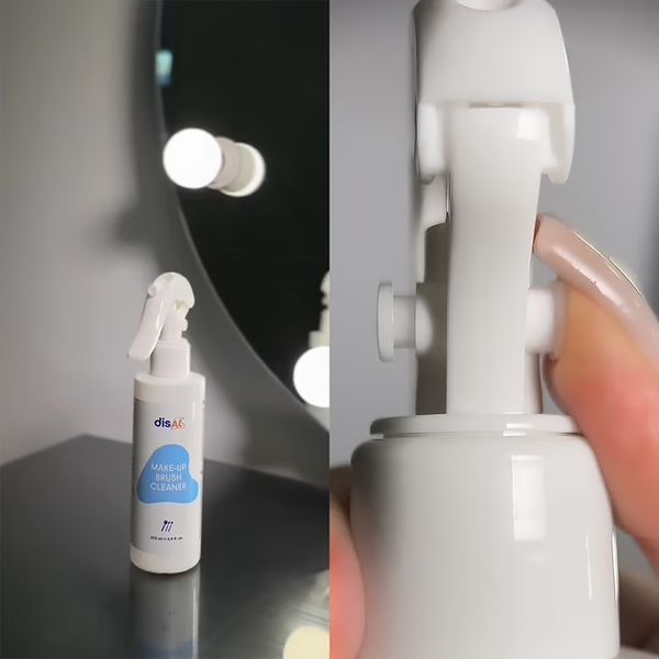 ELAN disAL MAKE-UP BRUSH CLEANER: Очищающее средство-спрей для косметических кистей &mdash; фото 4