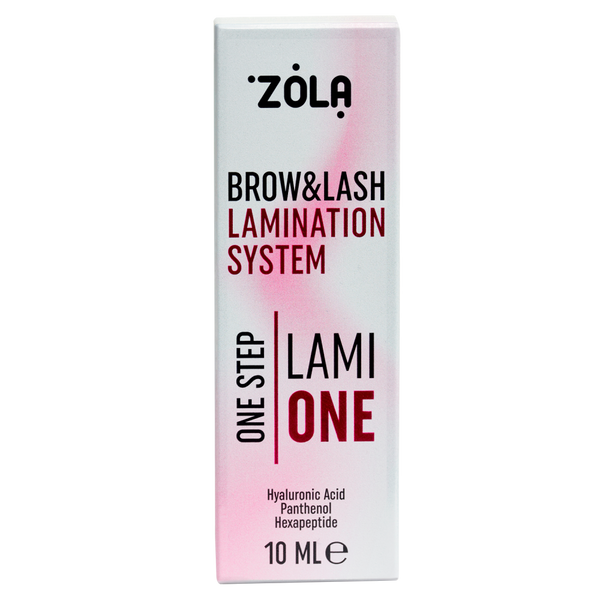 ZOLA Моносистема ламинирования бровей и ресниц LAMIONE ONE STEP 10 мл &mdash; фото 4