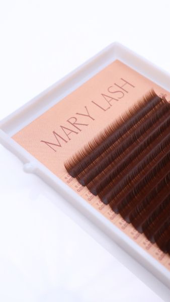 Ресницы 0,07 Brunette Pecan Volume lashes 20 линий &mdash; фото 2
