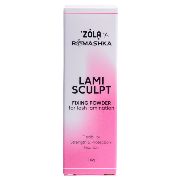 ZOLA &times; Romashka Фиксирующая пудра для ламинирования ресниц LamiSculpt 10 g &mdash; фото 4