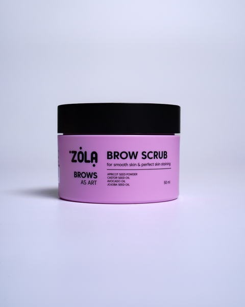 ZOLA Скраб для бровей, мини-версия 50ml &mdash; фото 5