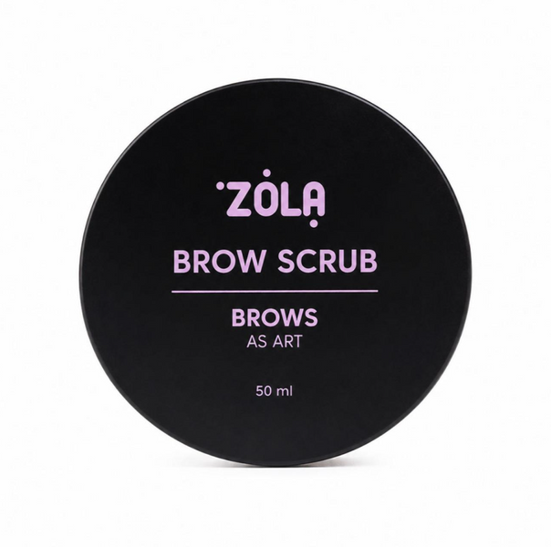ZOLA Скраб для бровей, мини-версия 50ml &mdash; фото 4