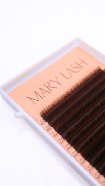 Ресницы 0,07 Brunette Pecan Volume lashes 20 линий &mdash; фото 2