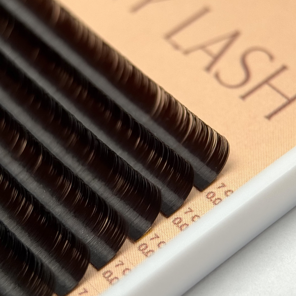 Вії 0,07 Brunette Espresso Volume lashes 20 ліній &mdash; фото 2