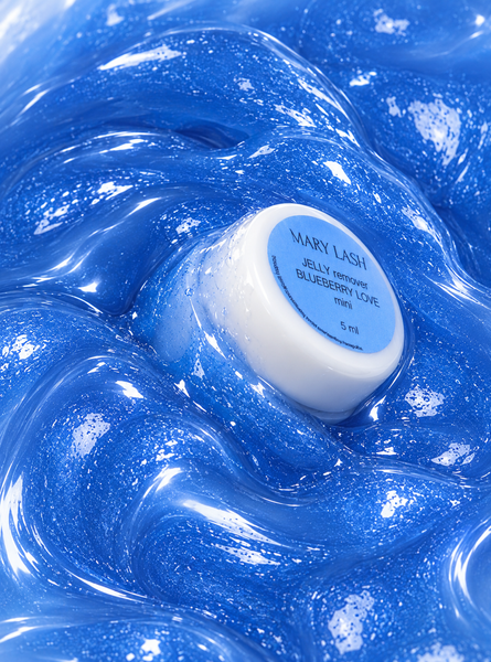 MARY LASH Желе-ремувер Remover MINI Jelly LOVE BLUEBERRY 5g &mdash; фото 4