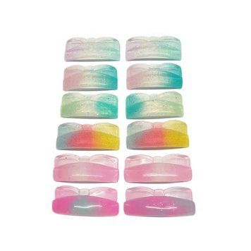 Валики U для ламинирования ресниц (бантики) набор 6 пар (S, M, L, XL, ХХL, 3XL) &mdash; фото 1