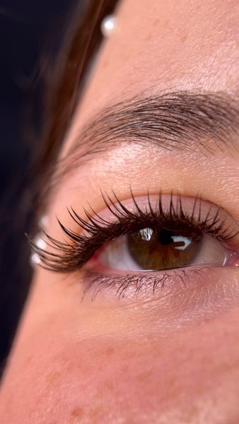Вії 0.05 Brunette Espresso Volume lashes Mix 20 ліній &mdash; фото 6
