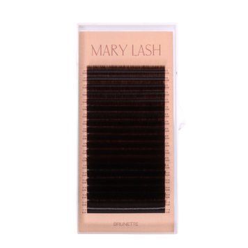 Вії 0.05 Brunette Espresso Volume lashes Mix 20 ліній &mdash; фото 1
