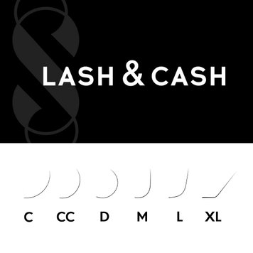 Ресницы DARK CHOCOLATE LASH&CASH 0.1 XL Mix 7-13 ML85692 фото