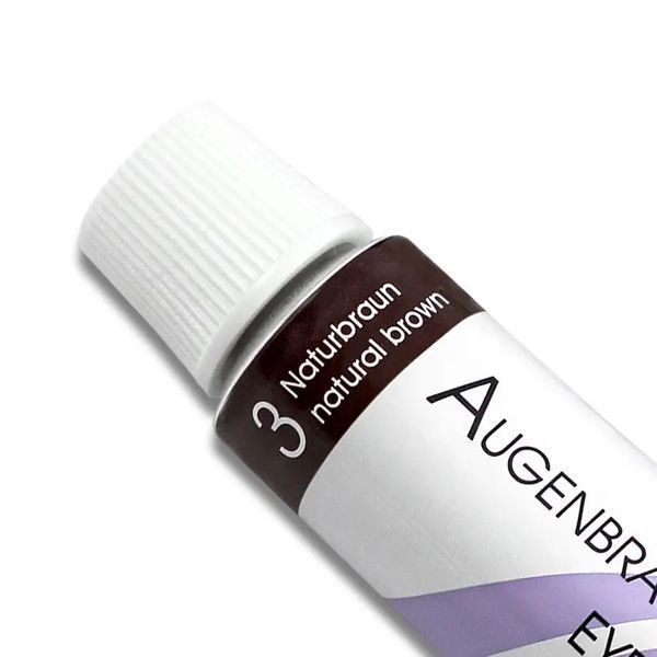 HAIR WELL Краска для ресниц и бровей №3 Natural Brown (коричневая) 20 ml &mdash; фото 2