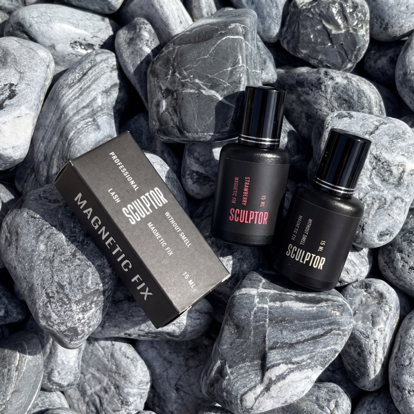 SCULPTOR MAGNETIC FIX для быстрой фиксации ресниц WITHOUT SMELL 15 ml &mdash; фото 2