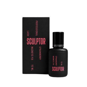 SCULPTOR MAGNETIC FIX для швидкої фіксації вій STRAWBERRY 15 ml &mdash; фото 1