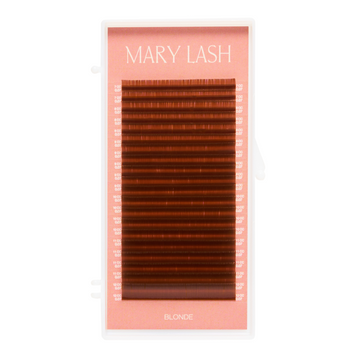 Вії 0,07 Blonde Honey Brown Volume lashes Mix 20 ліній &mdash; фото 1