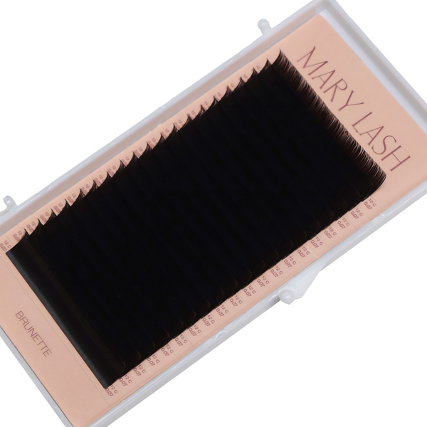 Вії 0,07 Brunette Espresso Volume lashes 20 lines &mdash; фото 2