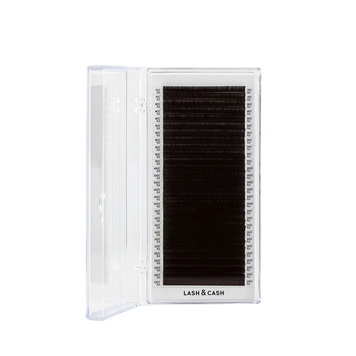 Ресницы dark chocolate LASH&CASH 0.10 Mix 28 линий &mdash; фото 1