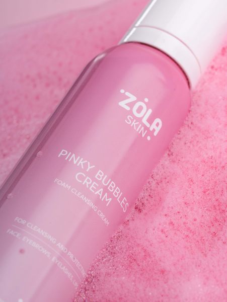 ZOLA SKIN Крем-пінка для вмивання Pinky Bubbles Cream &mdash; фото 5