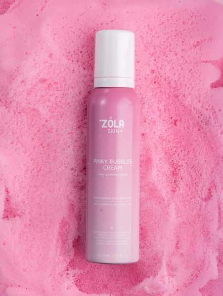 ZOLA SKIN Крем-пінка для вмивання Pinky Bubbles Cream &mdash; фото 3