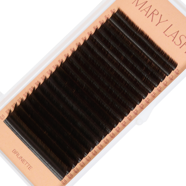 Вії 0,07 Brunette Espresso Volume lashes Mix 20 ліній &mdash; фото 2