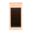 Вії 0,07 Brunette Espresso Volume lashes вигин M Mix 6-12