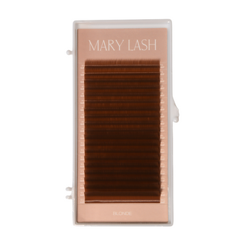Вії 0,07 Blonde Honey Brown Volume lashes Mix 20 ліній &mdash; фото 1