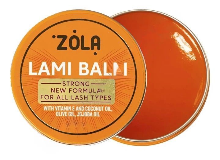 ZOLA Клей для ламинирования ресниц Lami Balm Orange 15g &mdash; фото 6