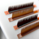 Вії 0,07 Blond Honey Brown Volume lashes вигин L Mix 6-12 ML58305 фото 2