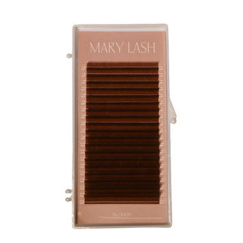 Ресницы 0,07 Blonde Honey Brown Volume lashes Mix 20 линий &mdash; фото 1