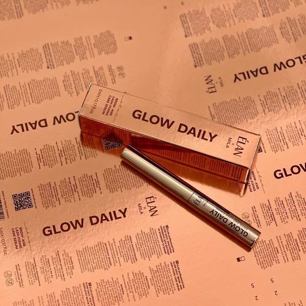Elan GLOW DAILY: Фиксирующая сыворотка для ухода за бровями и ресницами 5ml &mdash; фото 2