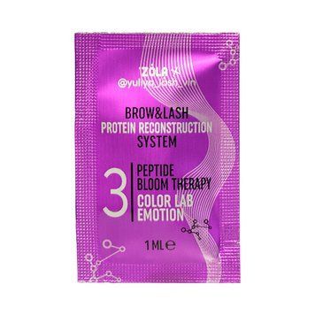 ZOLA x Yuliya Lash Vin COLOR LAB EMOTION Состав для ламинирования в саше 03 PEPTIDE BLOOM THERAPY 1 ml &mdash; фото 1