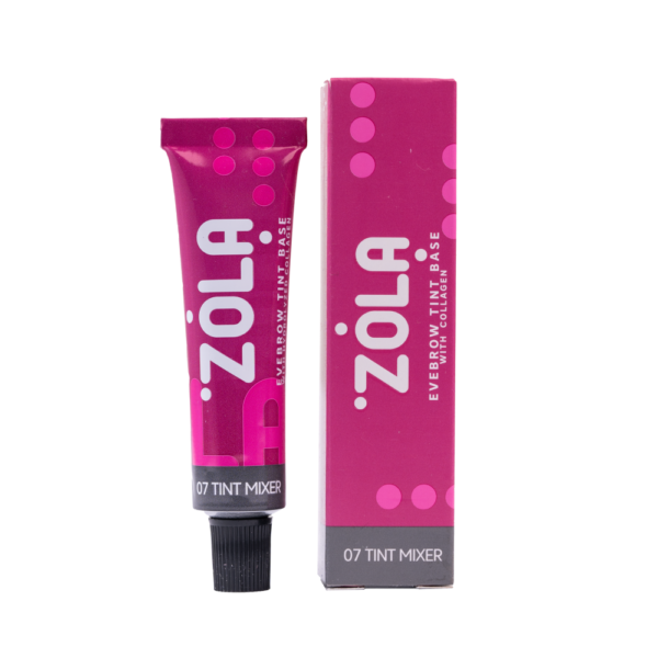 ZOLA Фарба для брів База Eyebrow Tint Base With Collagen 07 Tint Mixer 15ml - Фото 1